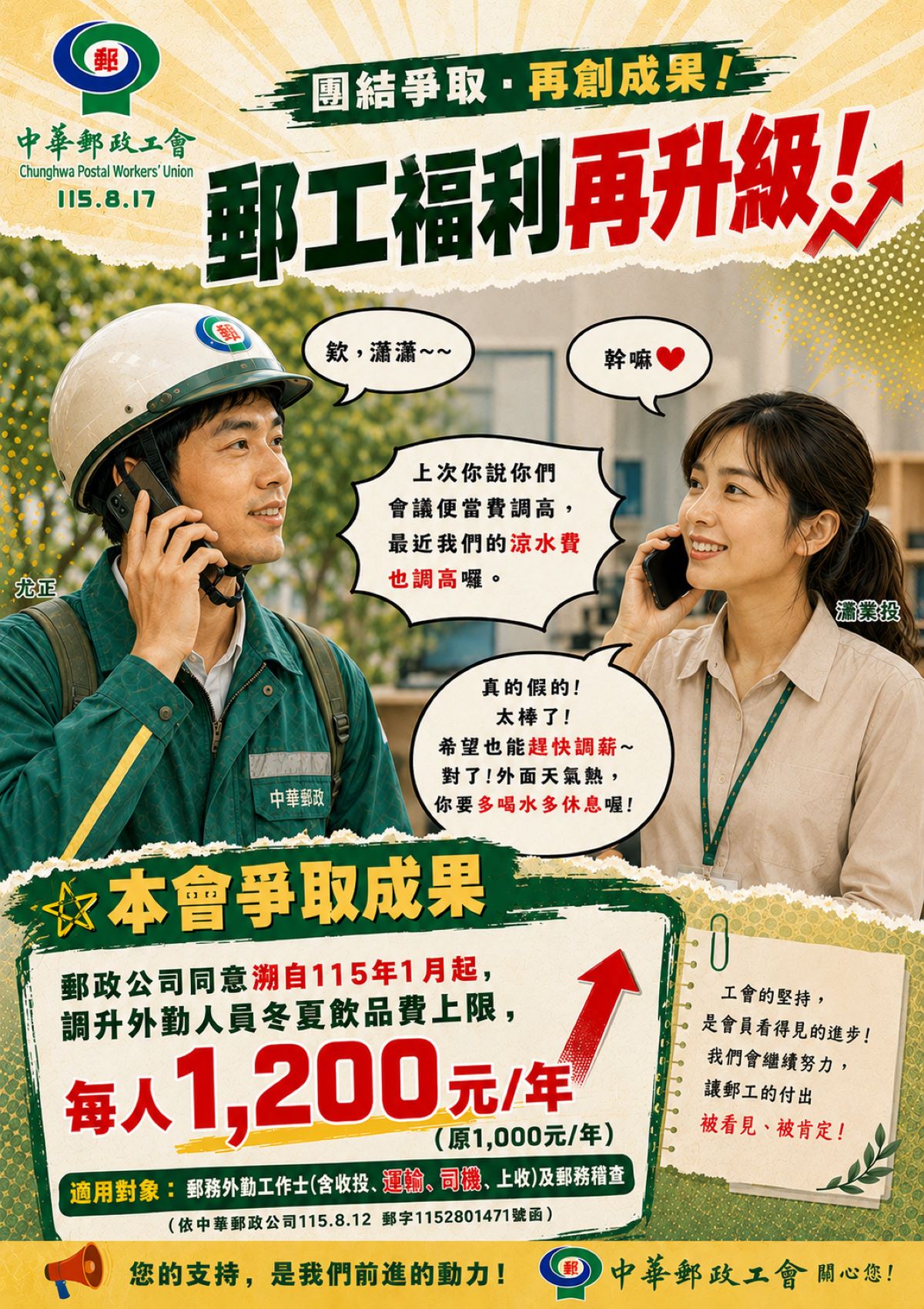 115.8.17 快訊-自115年1月起調升外勤人員冬夏飲品費上限1200元-2.jpg